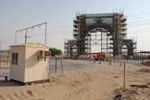 Universal Studios gate under construction