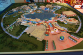 The Dubailand sales center exhibits it