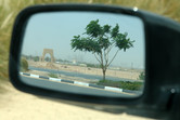 Universal Studios Dubailand site office gate