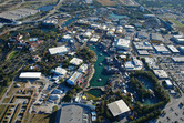 Universal Orlando Resort aerial view