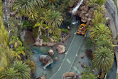 Jurassic Park from above