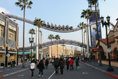 Coaster meandering through the park