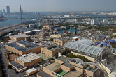 Universal Studios Japan aerial view