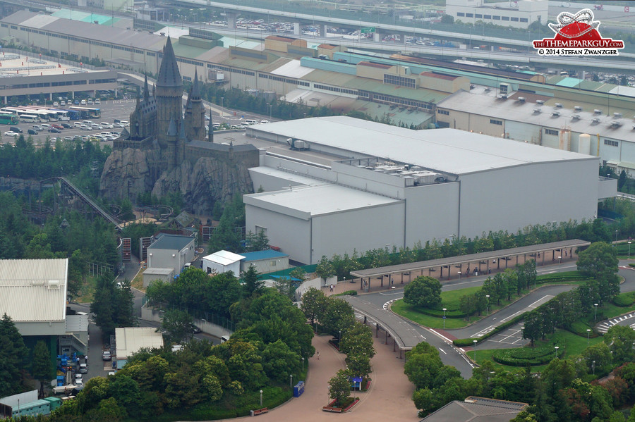 Harry Potter and the Forbidden Journey ride building