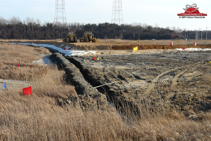 A road is being built here