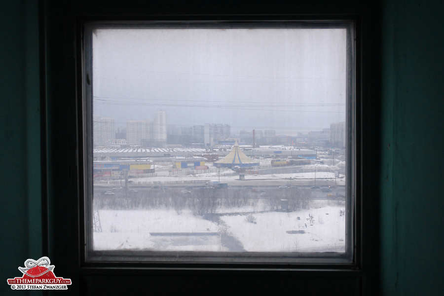 View over the future Galaxy Park/Universal Studios site