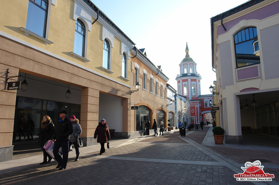 Newly-opened outlet village