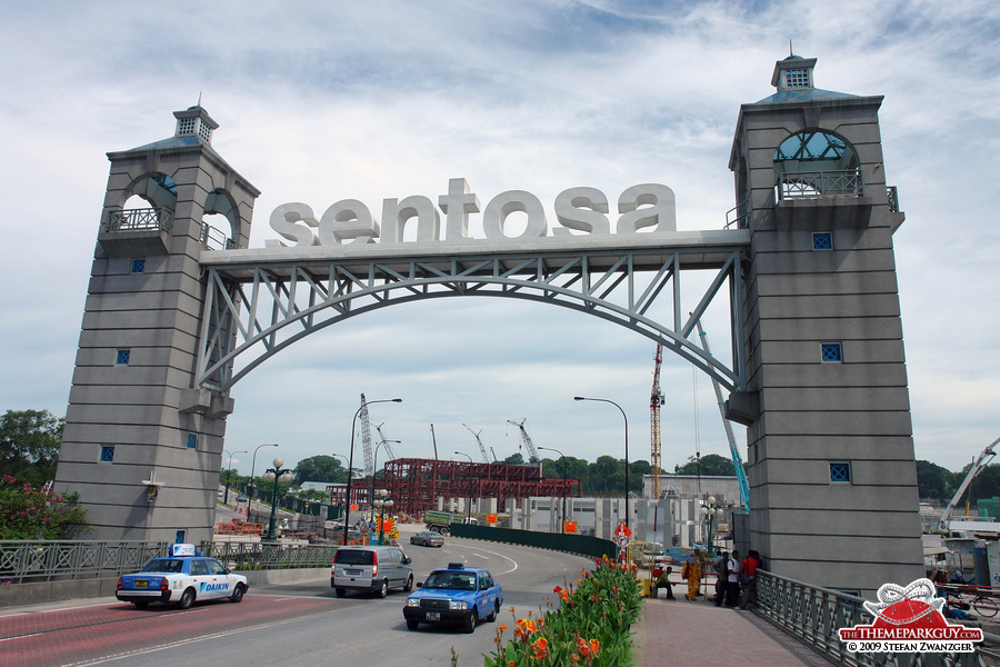 Sentosa island entrance