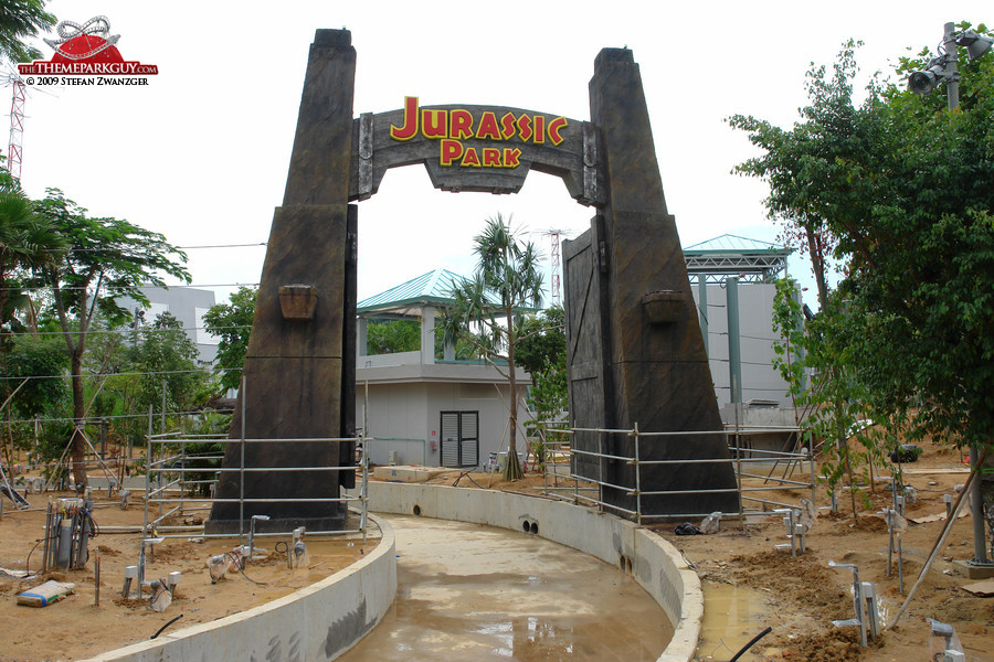 Rapids through the JP gate