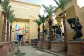 Entrance to the Mummy ride