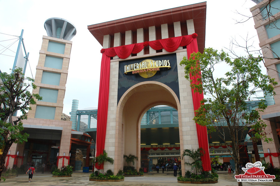 Universal Studios Singapore gate