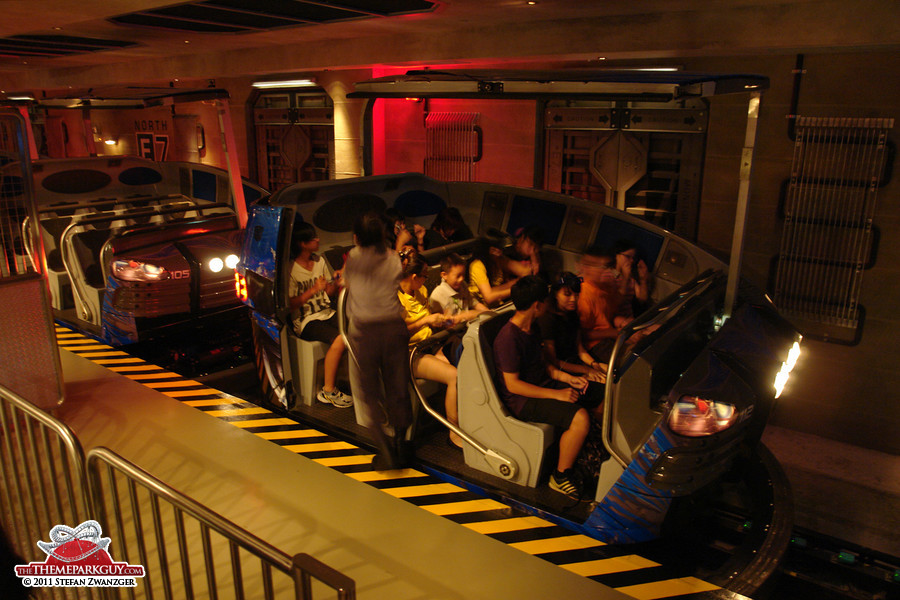 Transformers ride vehicles