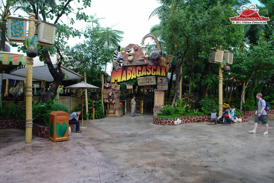 Queue-free Madagascar Ride