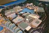 Detailed Universal Studios Singapore model