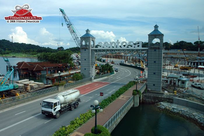 Sentosa island entrance