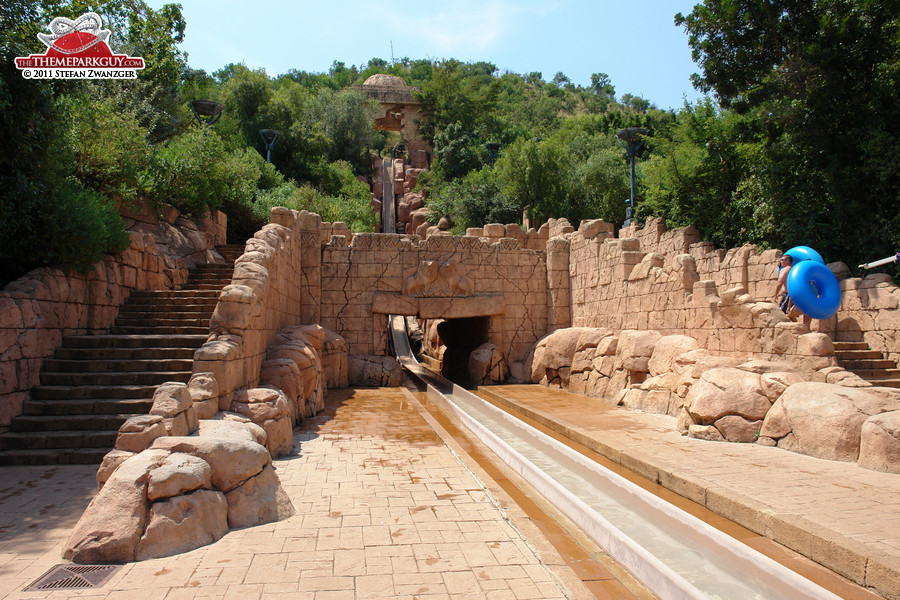 Temple of Courage slide