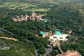 Valley of Waves water park in the foreground