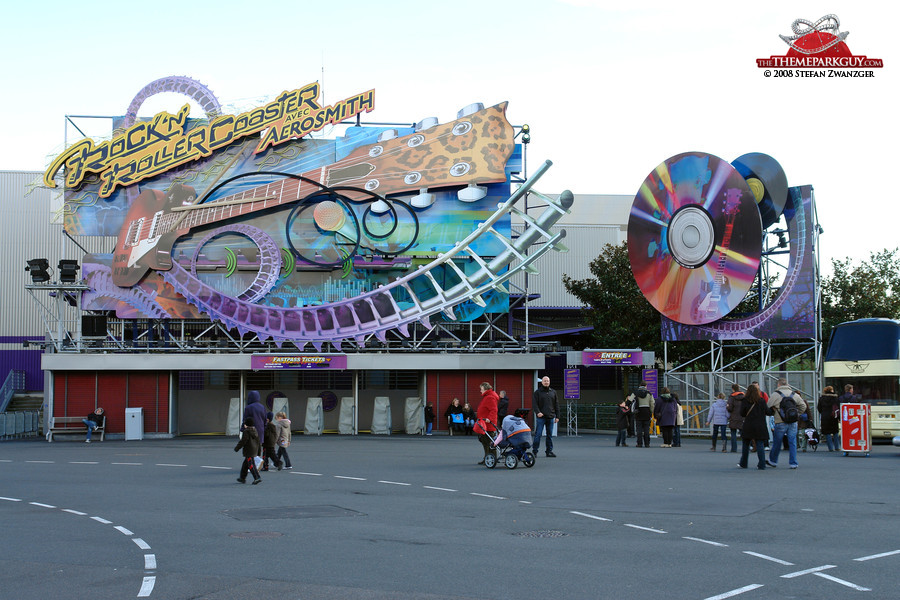 Another great ride: Rock 'n' Roller Coaster