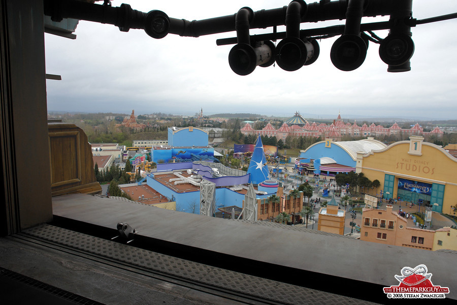 Walt Disney Studios view from the top...