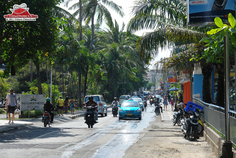 Bali's Kuta tourist town