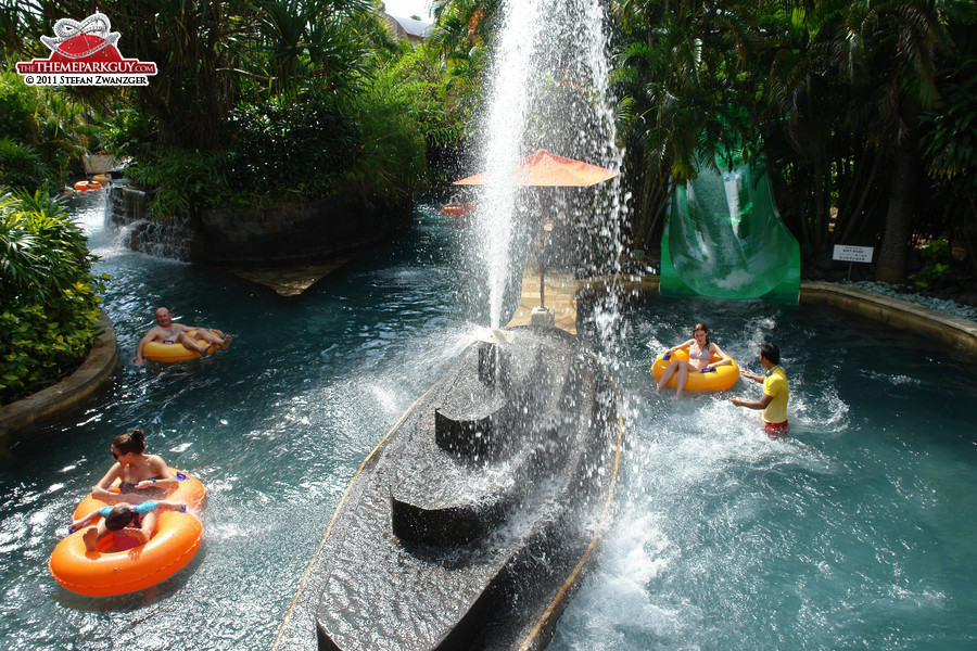 Waterbom Bali has good atmosphere