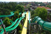 Body slides and mat racer slides in Bali