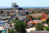 WaterWorld Waterpark is located in eastern Cyprus