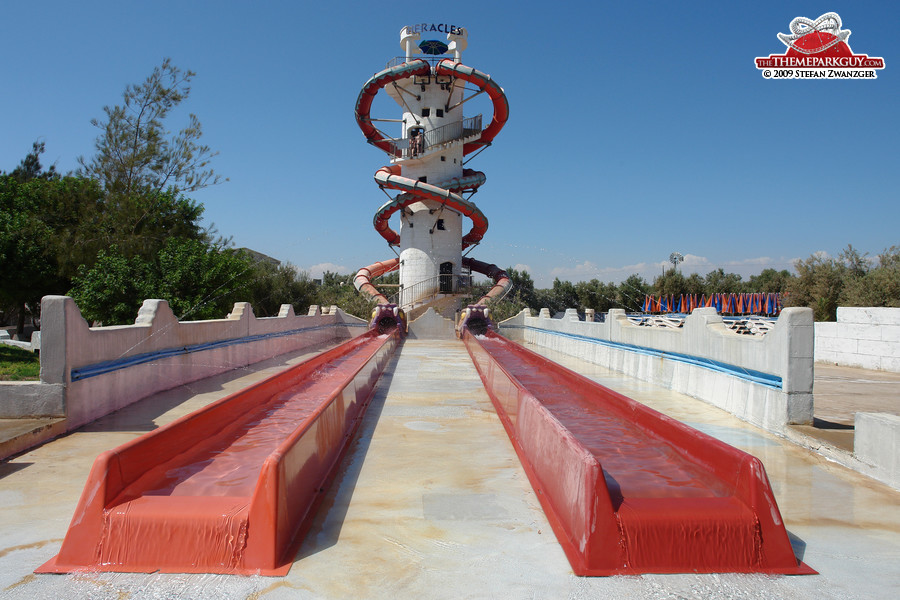 WaterWorld Waterpark Heracles slide