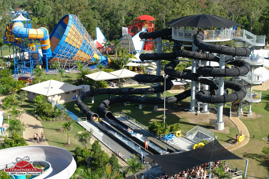 Wet'n'Wild Water World thrill slide collection