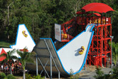 U-shaped slides