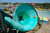 Funnel vista from the slide tower