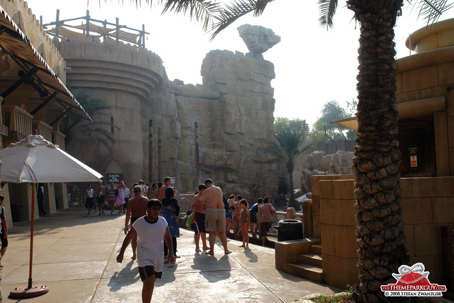 Wild Wadi atmosphere