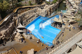 Surf pool from above