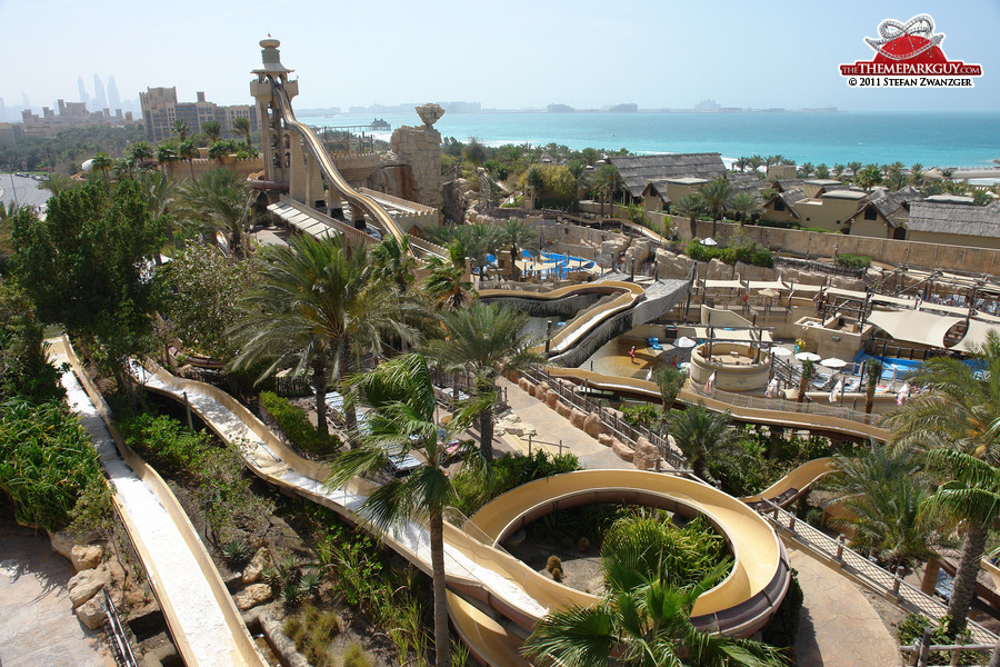 Wild Wadi from above