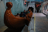 Indoor roller coaster Atlantis