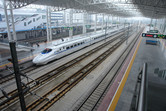 Chinese high-speed train that brings you from Shanghai to Changzhou