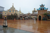 The entrance very much resembles Universal's Islands of Adventure