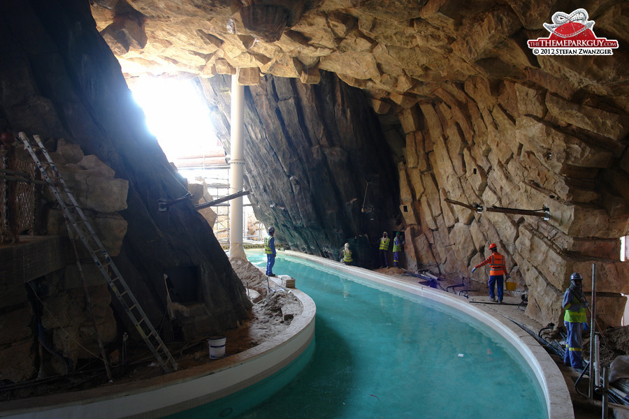 Now that is a lazy river cave!
