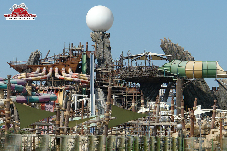 Yas Waterworld's quality of theming is top-notch!