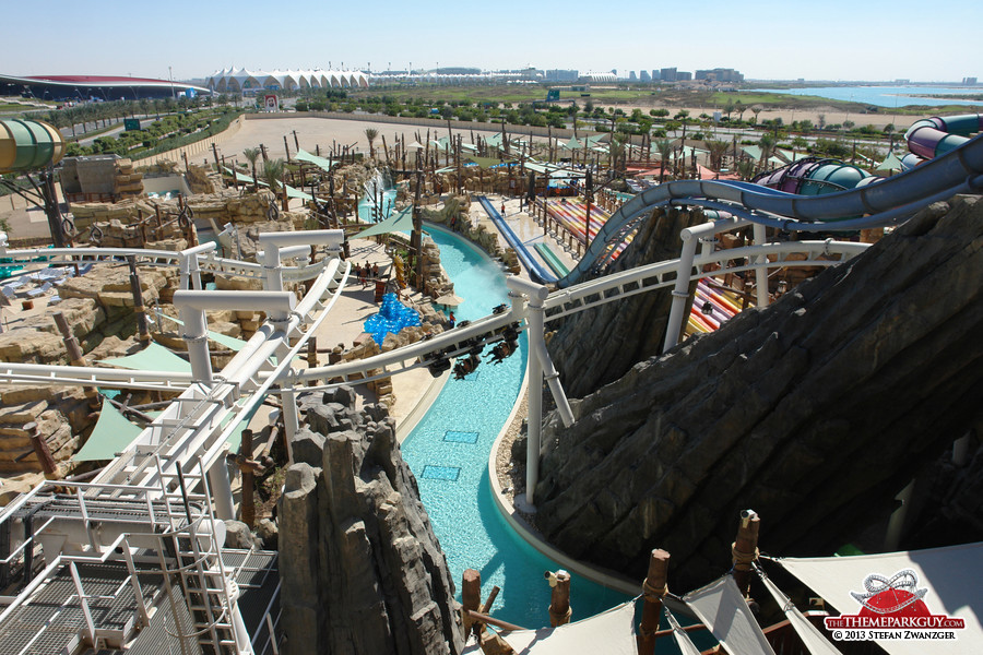 Yas Waterworld scenery