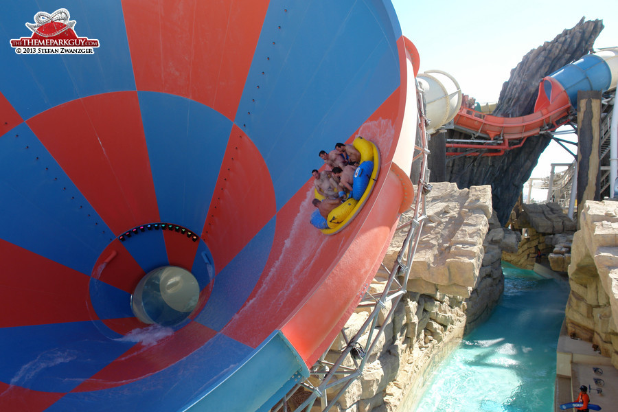 Funnel slides are fabulous fun!