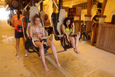 Arabic women on coaster