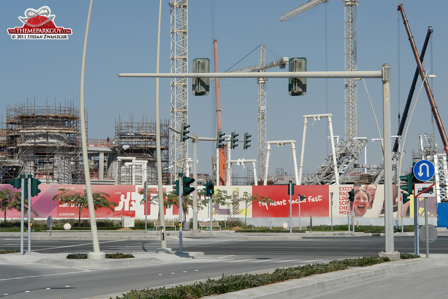 Yas Island Water Park, 31 December 2011